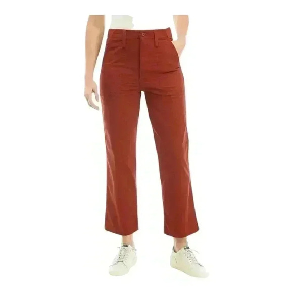 NWT Women's Levi's Surplus Straight Jeans - Burnt Henna Twill - Size: Multisize - Picture 1 of 6